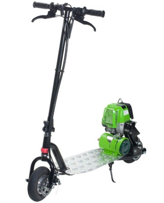 新式代步工具：丙烷摩托車