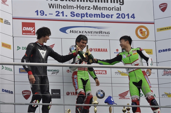 宗申奪電動(dòng)摩托車(chē)錦標(biāo)賽德國(guó)站冠軍