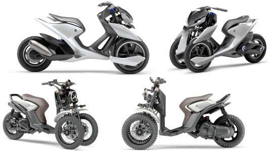 雅馬哈推兩款三輪摩托車(chē) 一款超前一款復(fù)古