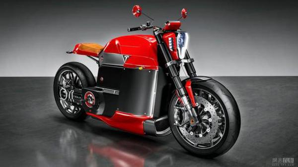 進(jìn)軍兩輪車 特斯拉電動摩托車假想圖曝光