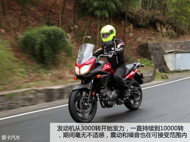 用實(shí)力說(shuō)話 試駕V-Strom DL650摩托車