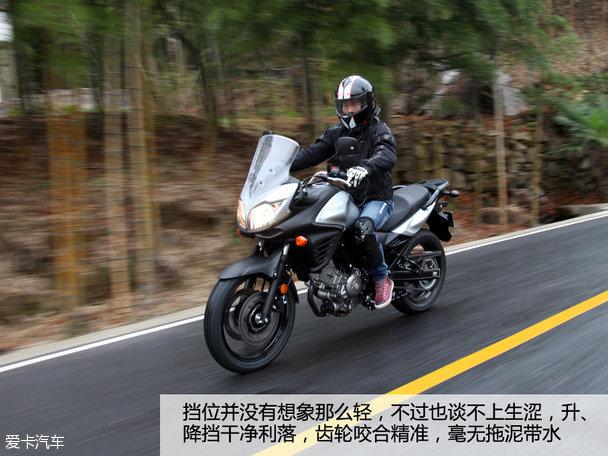 用實(shí)力說(shuō)話 試駕V-Strom DL650摩托車