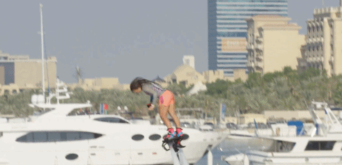 蘭博基尼警車(chē)之后，迪拜又給警察換上了飛行摩托車(chē)！