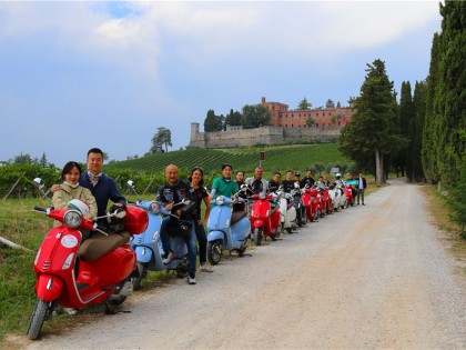 明媚的意國(guó)風(fēng)情——2019年VESPA托斯卡納之旅