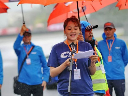 2019正新輪胎杯 公路摩托車挑戰(zhàn)賽貴陽站：賽場妹子（2）