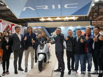 2019米蘭車展：高品質(zhì)高顏值！力刻發(fā)布Gernma110精品小踏板