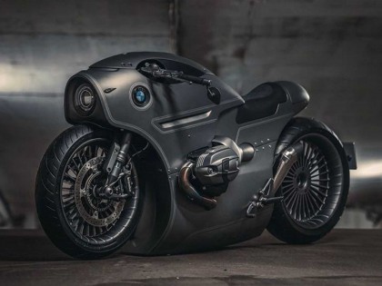 子彈頭外形加空氣懸掛“戰(zhàn)斗民族”改裝的寶馬R Nine T