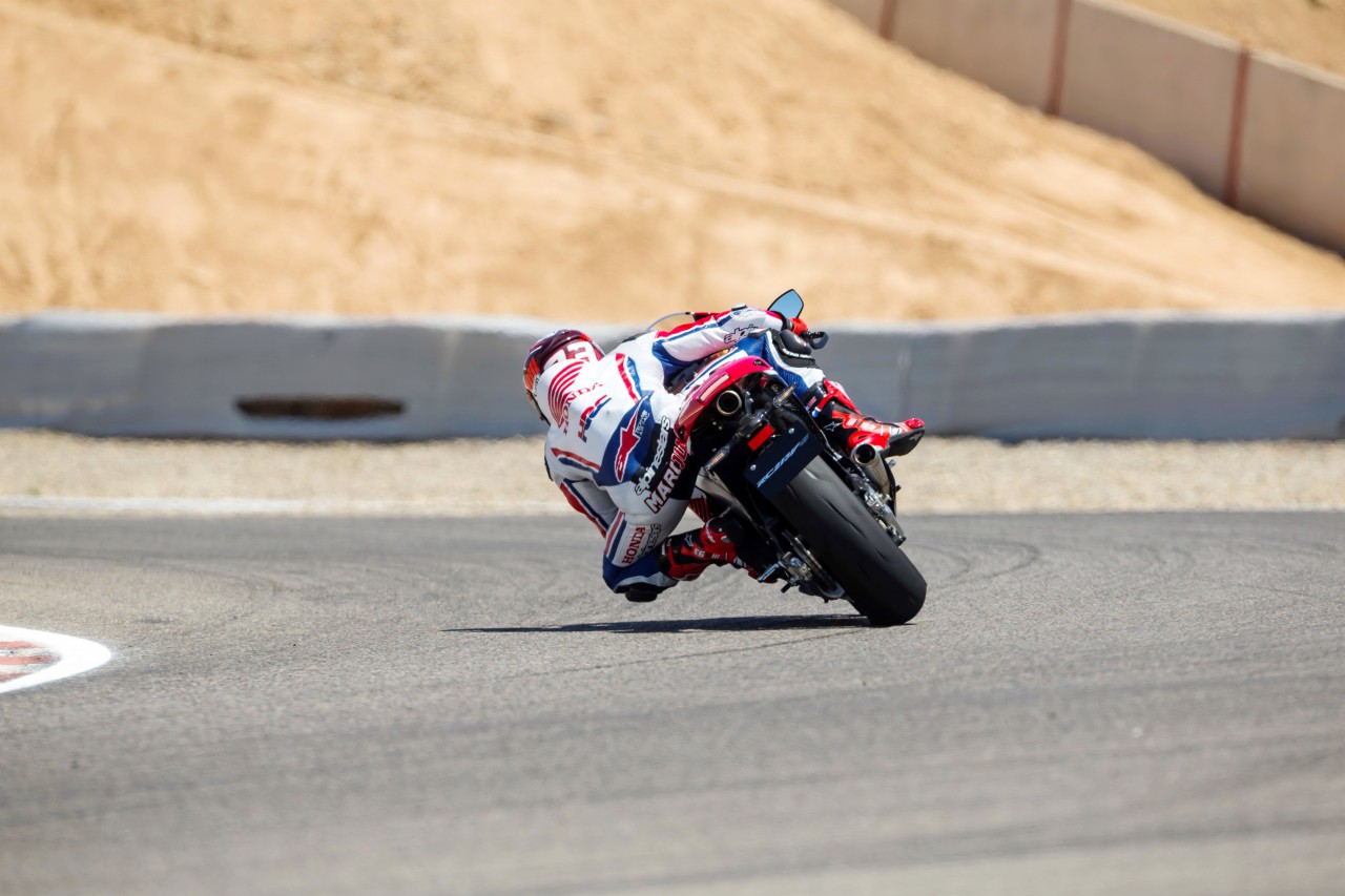 馬昆斯在加泰羅尼亞賽道以 RC213V-S 作測試