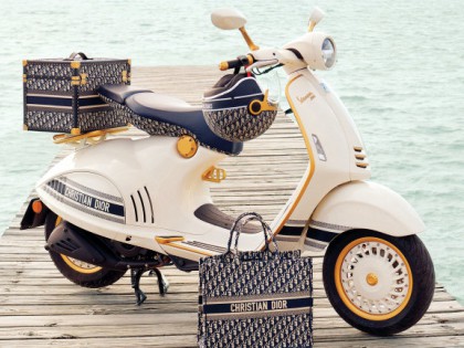 20多萬的踏板有多壕 Vespa 94??6 Dior版到店實拍