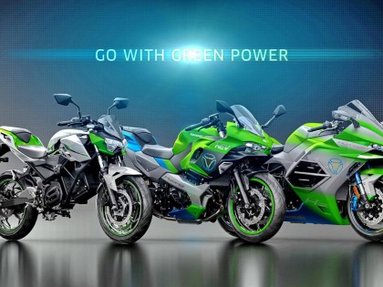 Kawasaki 全線新能源樣板車、看日本制造商的合縱連橫